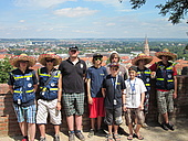 THW Jugendgruppe beim Bundesjugendlager 2012